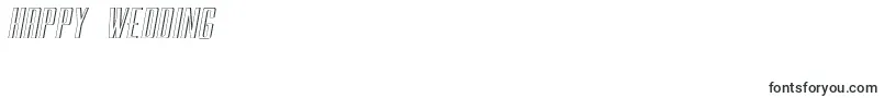 GalahPanjangItalic-fontti – Hääpäivä-fontit
